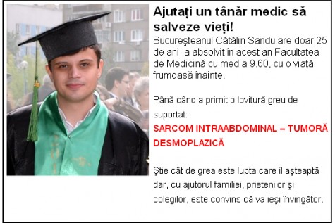 Isi doreste sa salveze vieti…