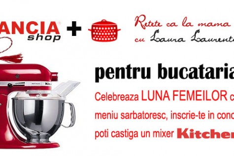 Clasamentul concursului KitchenAid de Martisor
