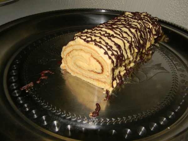 Rulada cu crema de portocale by Ludmila