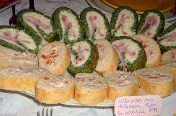 Rulada aperitiv cu branza si sunca by stefanpizza