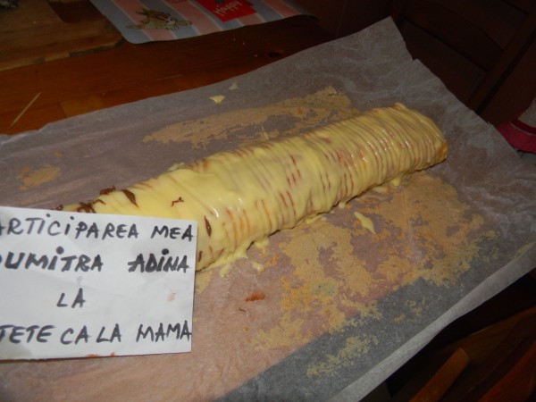 Rulada cu crema de portocale by adinagrig