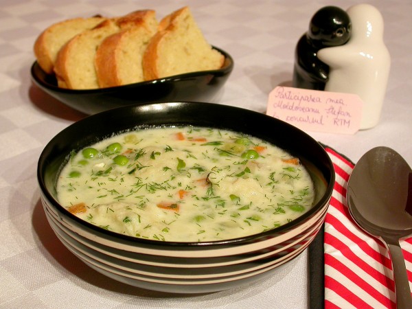 Supa de mazare cu galuste by stefanpizza