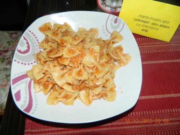 Paste cu sos de peste by aryana