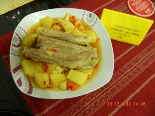 Papricas cu oase de porc by aryana