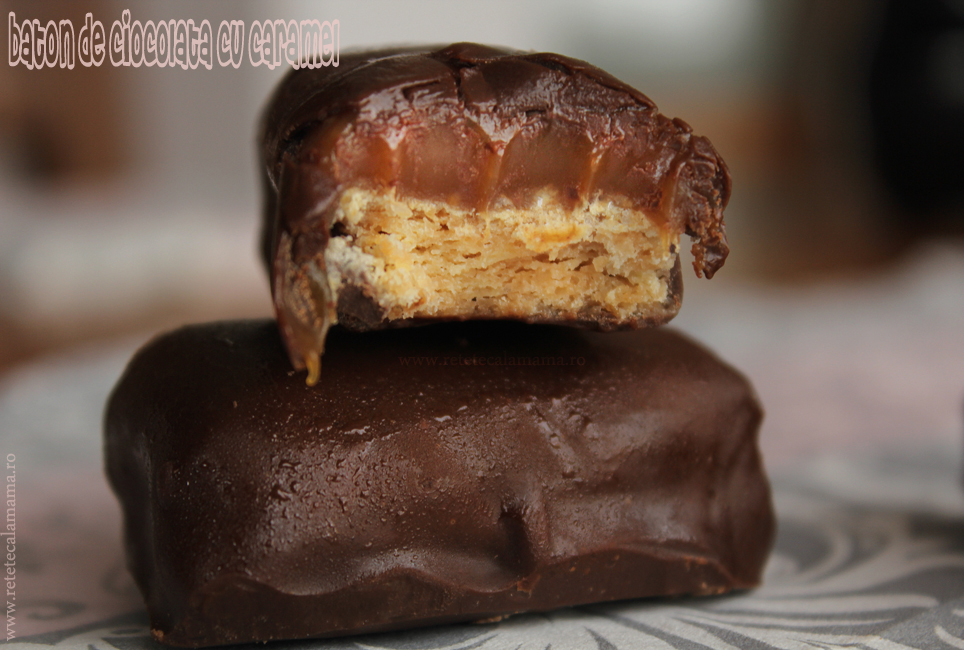 baton de ciocolata cu caramel 1