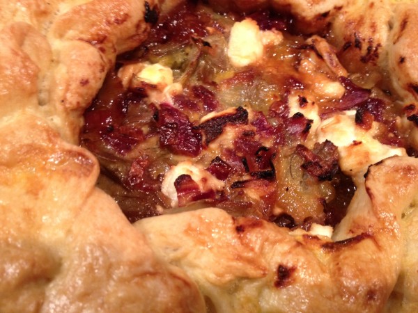 Tarta cu anghinare si dulceata de ceapa by Blueiris