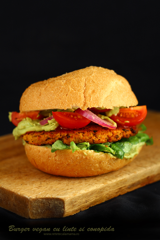 burger vegan, burger de post