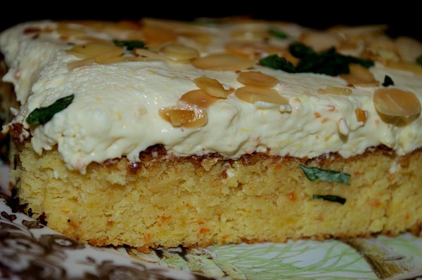 Prajitura fara faina cu portocale si crema philadelphia by GabiCo