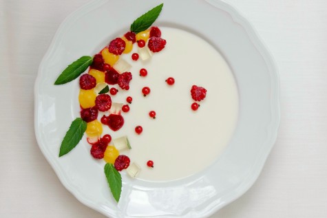 Panna cotta cu ghimbir
