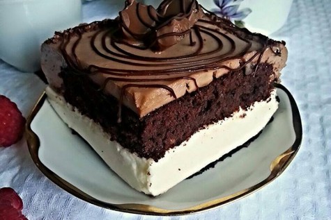 Prajitura crocant-cremoasa