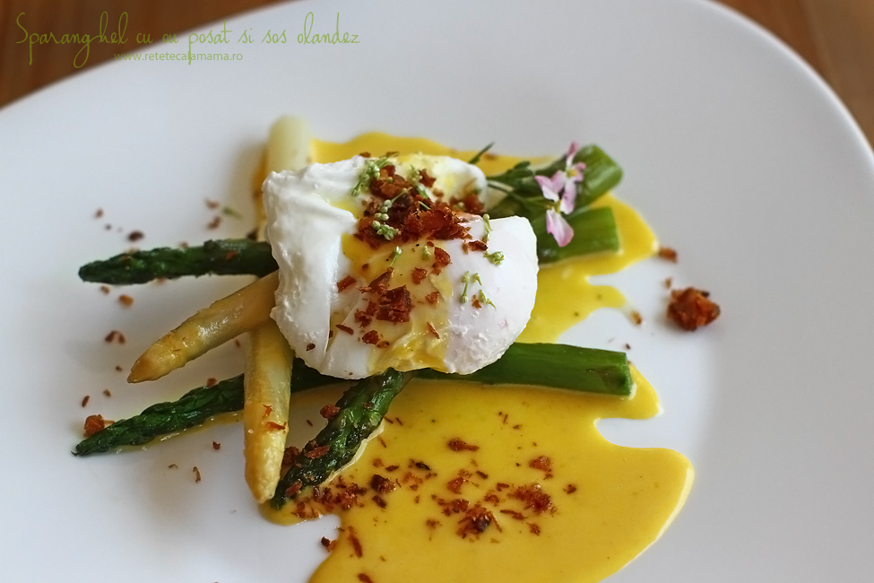 sparanghel cu ou posat si sos olandez-1