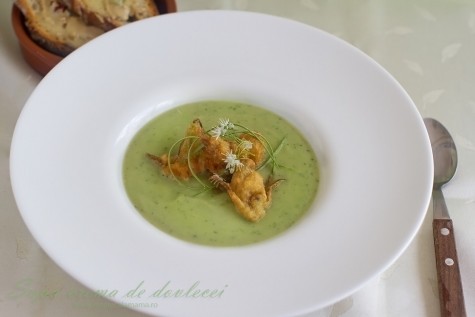 Supa crema de dovlecei