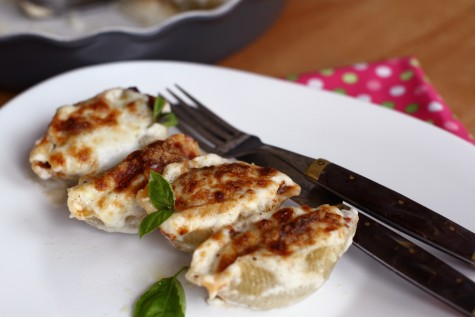 Paste ”scoici” uriașe umplute – conchiglioni