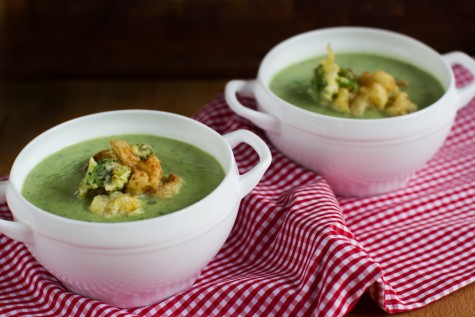 Supa crema de conopida si broccoli