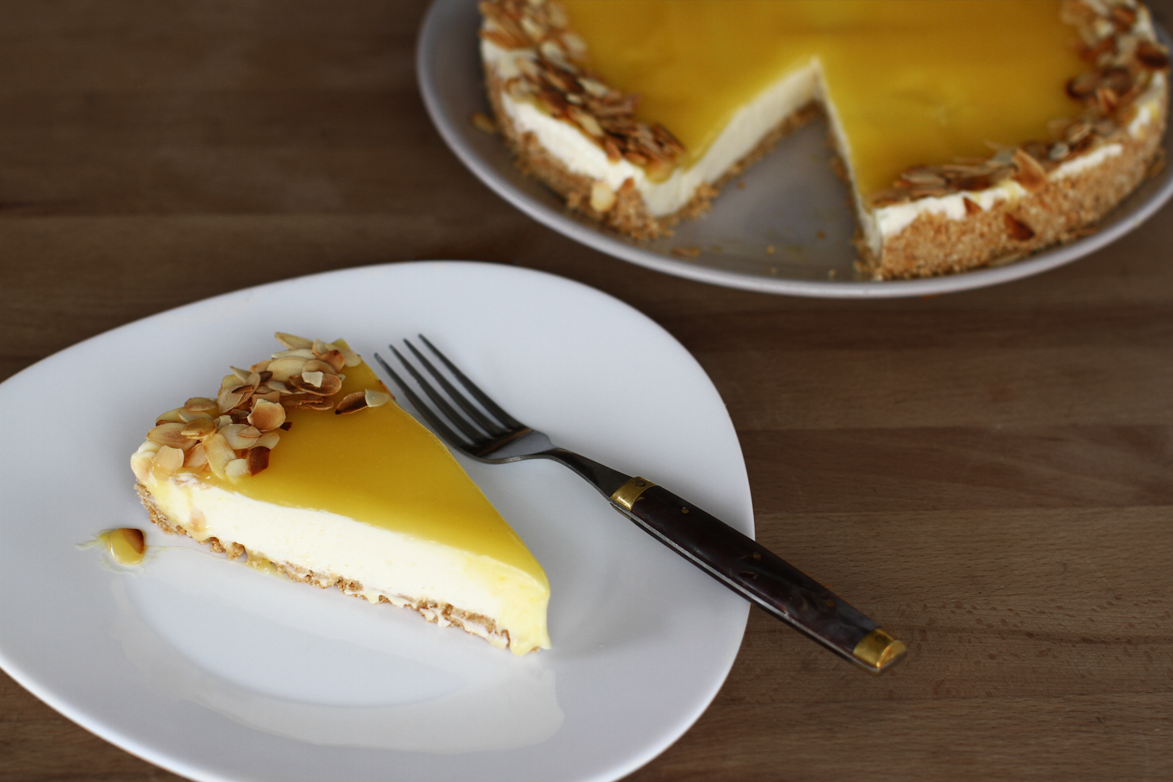 tarta fara coacere cu crema de lamaie si lapte condensat