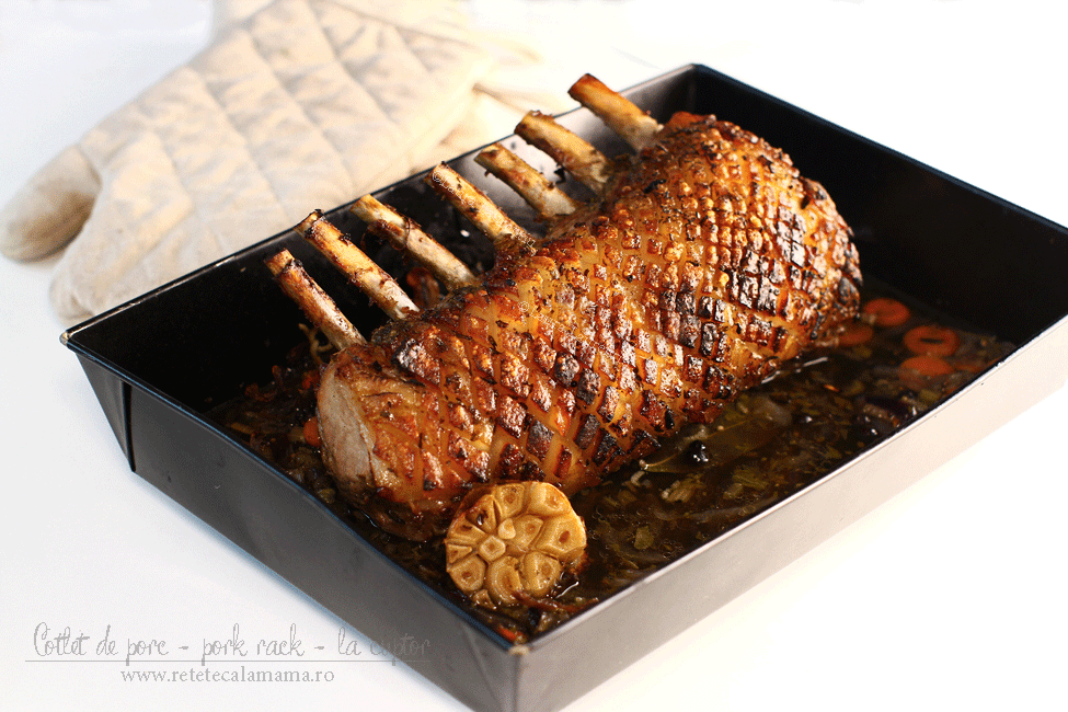 cotlet-de-porc-pork-rack-la-cuptor-reteta-video