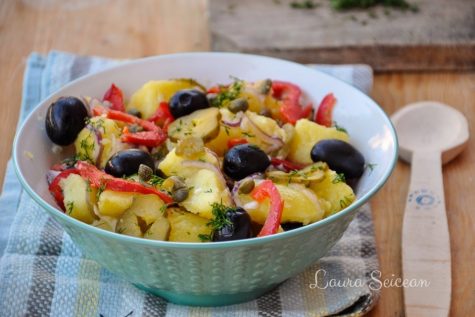 Salată orientală, rețetă simplă de post