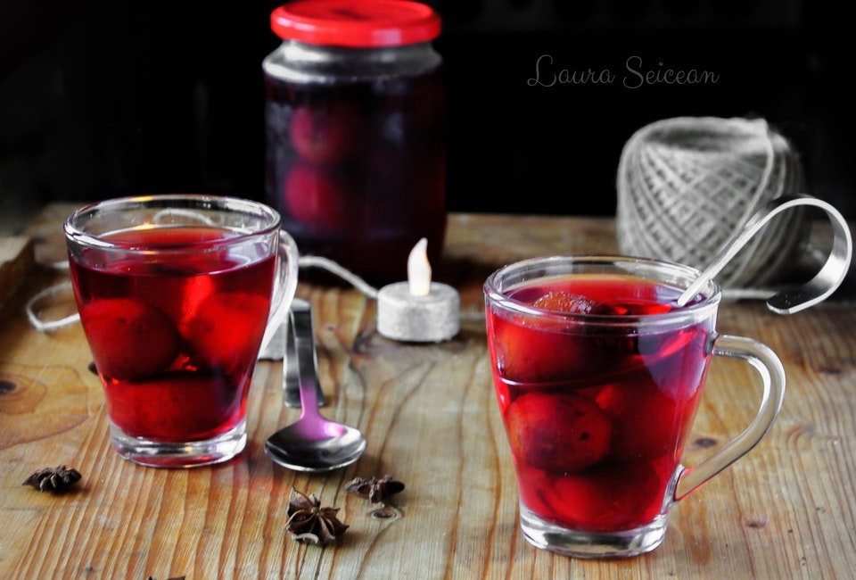 compot de prune reteta