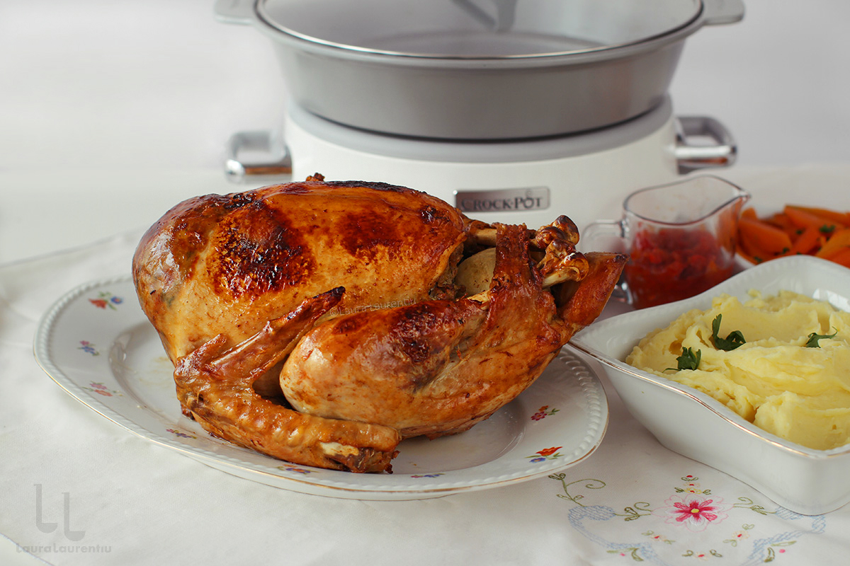 curcan umplut reteta pentru slowcooker curcan umplut la slowcooker reteta