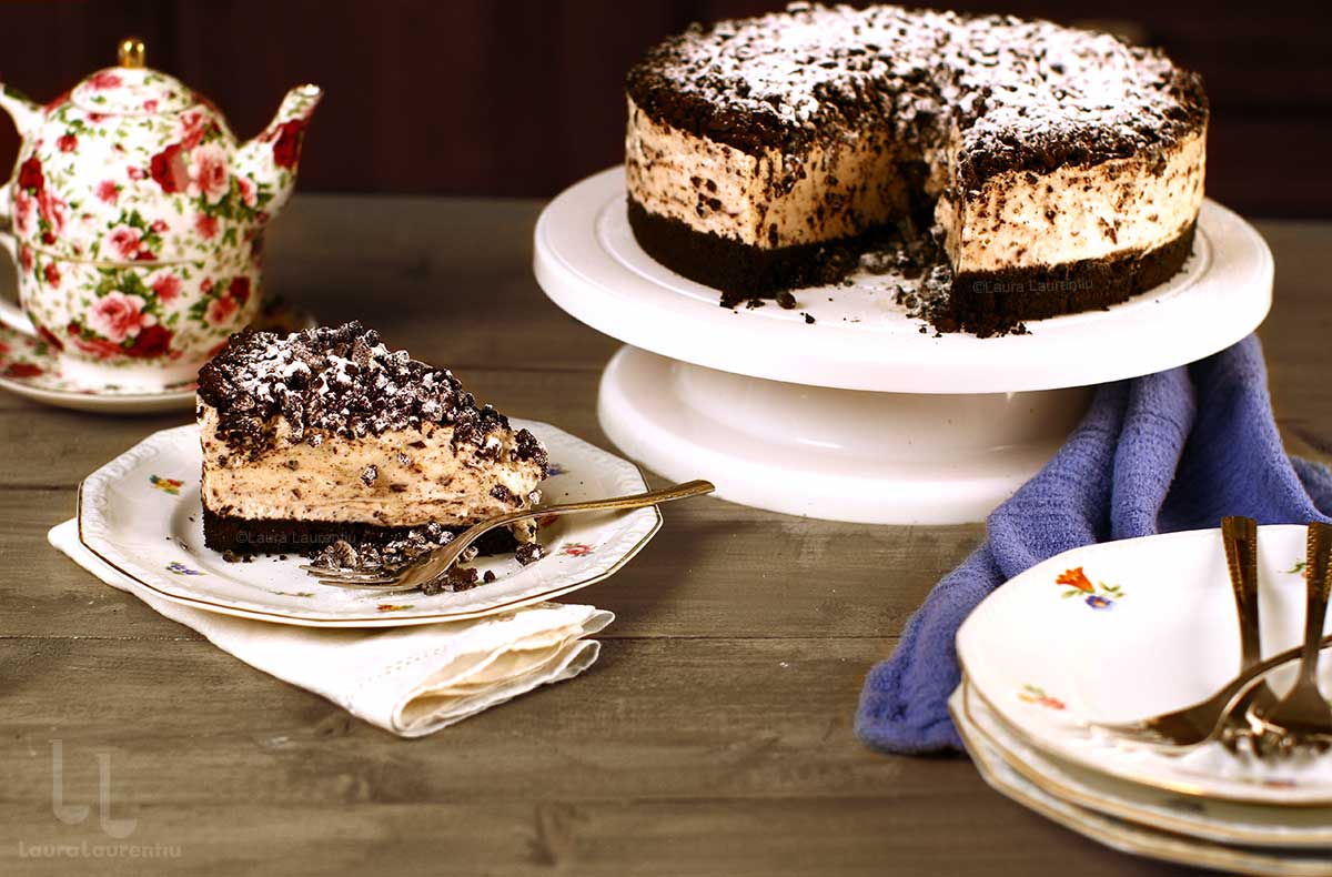 stracciatella cheesecake reteta video cheesecake straciatela reteta cheesecake cu oreo reteta cheesecake stracciatella reteta video laura laurentiu
