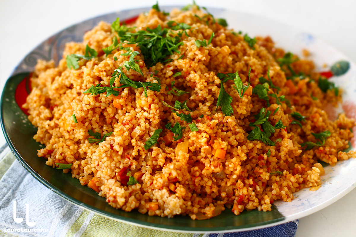 pilaf de bulgur reteta bulgur retete cum gatim bulgurul reteta laura laurentiu