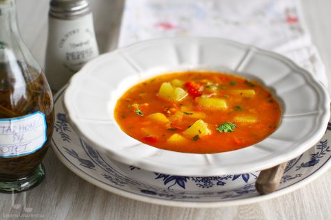 Ciorbă de cartofi cu tarhon – rețetă de post