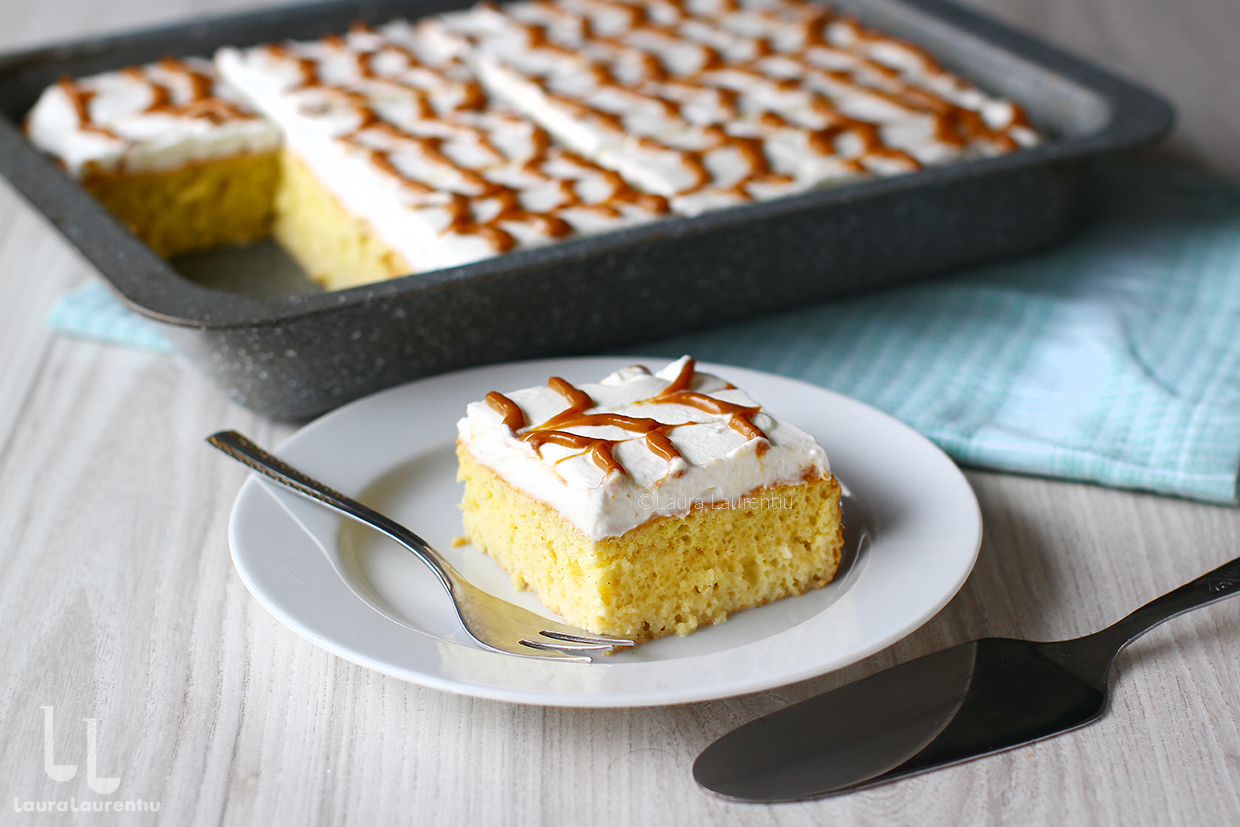 prajitura tres leches reteta video tres leches cake recipe laura laurentiu