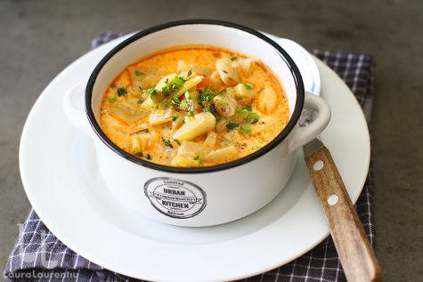 Ciorbă de fasole verde fără carne